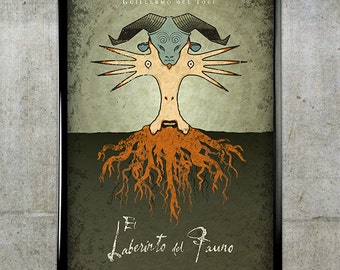 pan s labyrinth 24x36 movie poster etsy