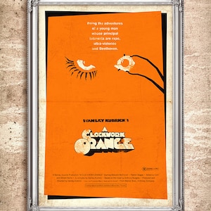 A Clockwork Orange 24x36 Movie Poster