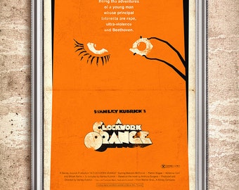 A Clockwork Orange 24x36 Movie Poster