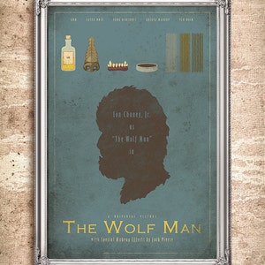 The Wolf Man - Universal Monsters Series - 24x36 Movie Poster