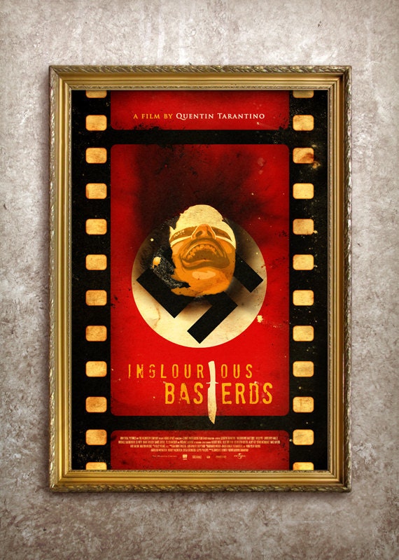 イングロリアス・バスターズ 27x40 (劇場サイズ) 映画ポスター - Etsy 日本