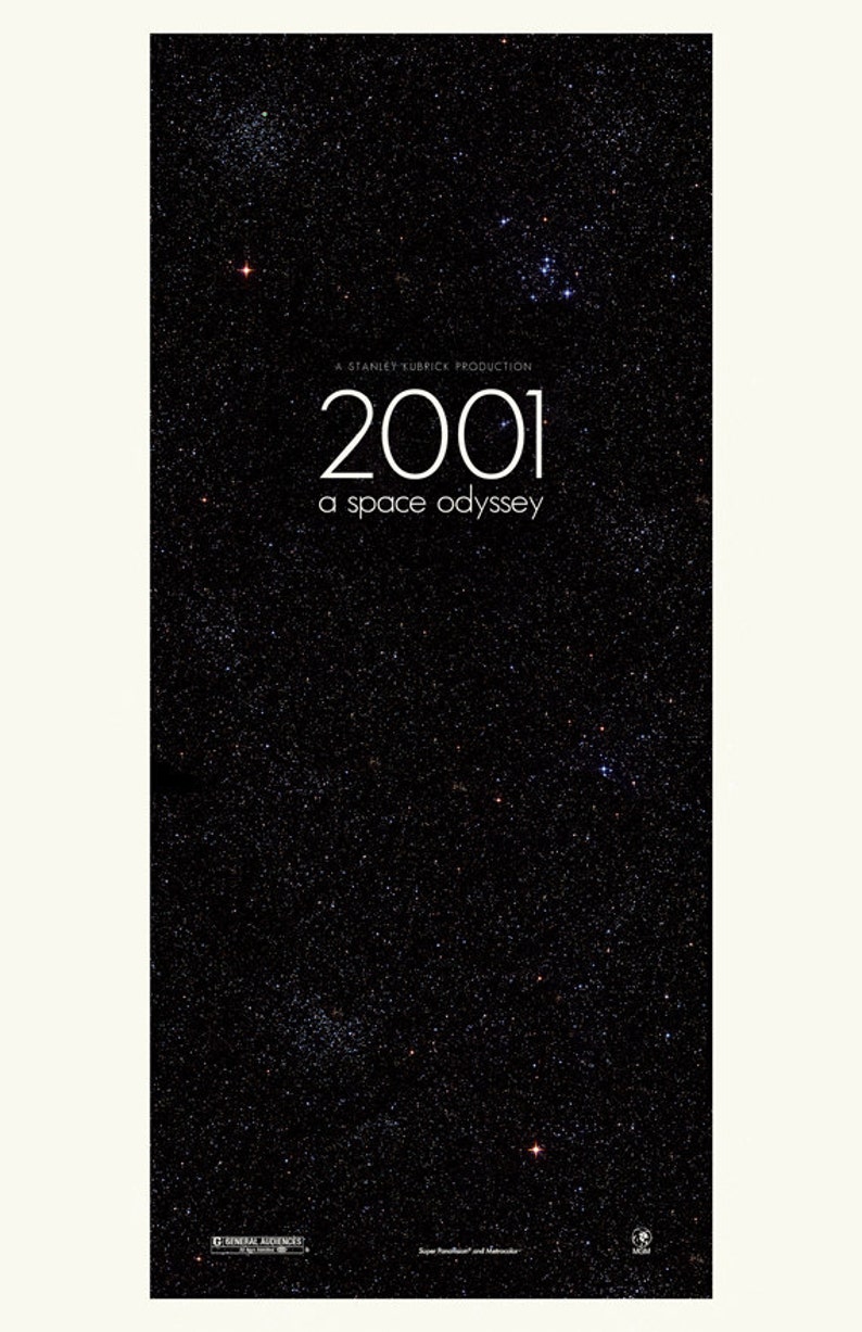 2001: A Space Odyssey 11x17 Movie Poster image 2