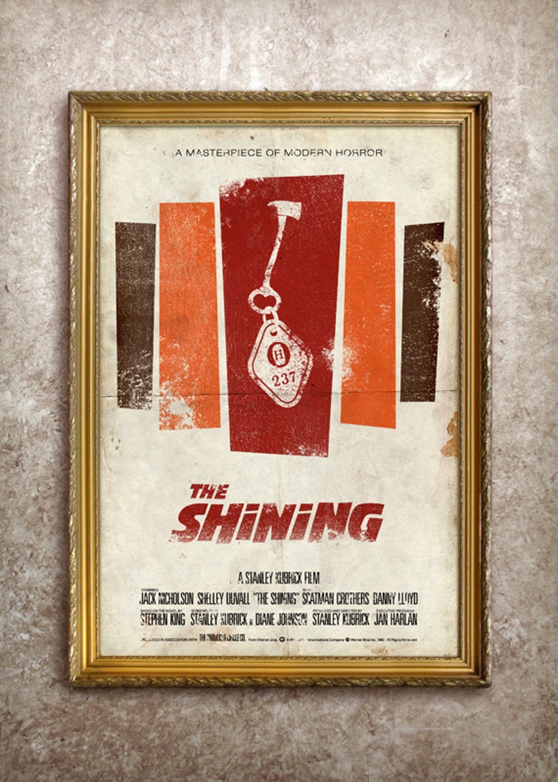 The Shining 27x40 Theatrical Size Movie Poster image 1