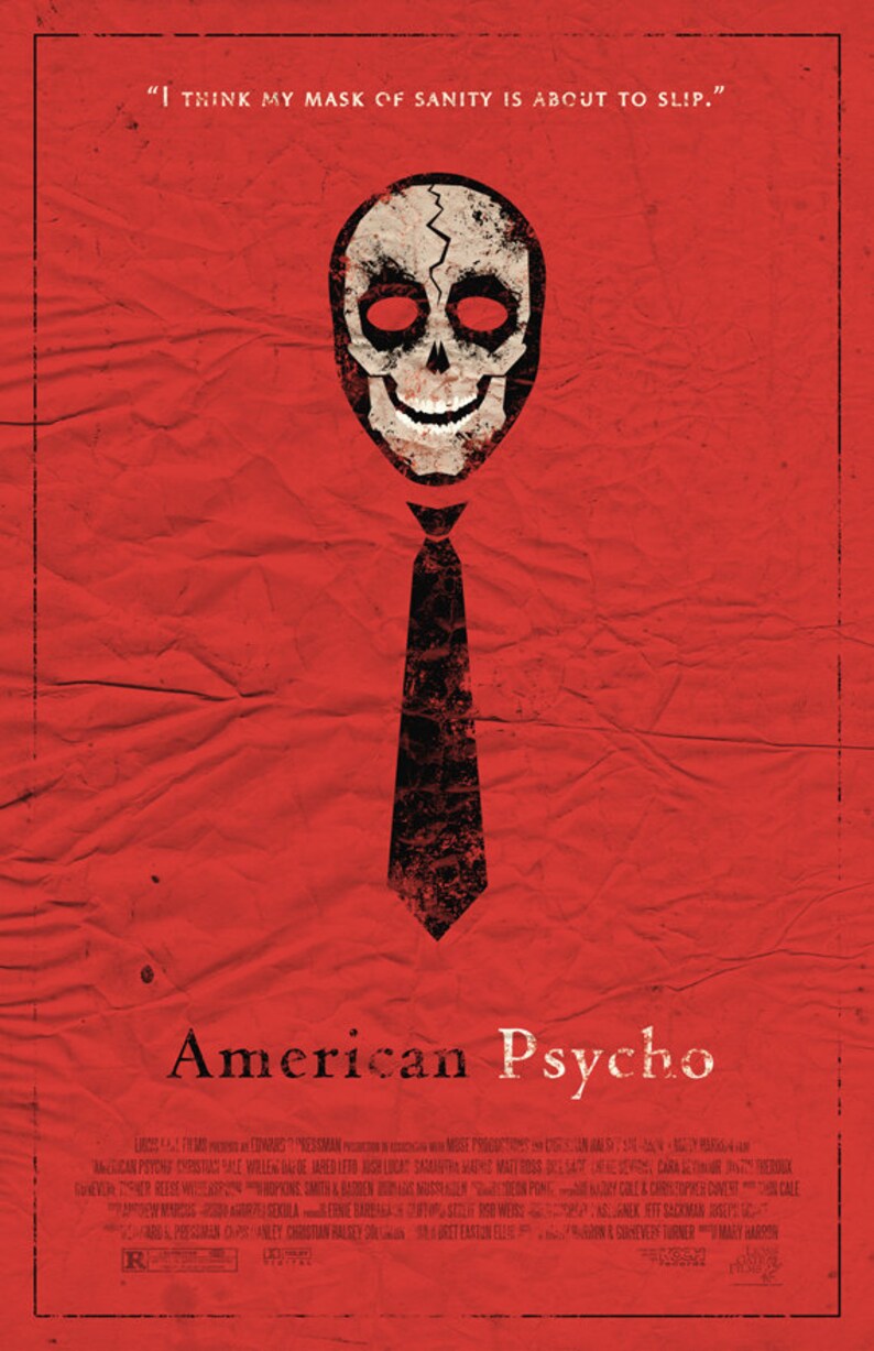 American Psycho 11x17 Movie Poster image 2