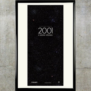 2001: A Space Odyssey 11x17 Movie Poster image 1