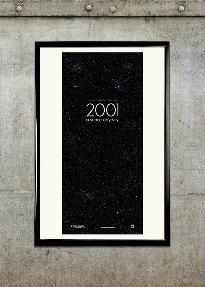 2001: A Space Odyssey 11x17 Movie Poster image 1