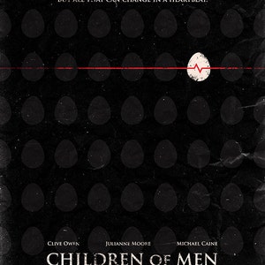 Children of Men 27x40 Theatrical Size Movie Poster image 2