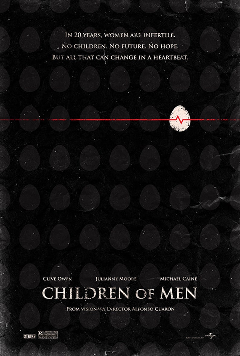 Children of Men 27x40 Theatrical Size Movie Poster image 2