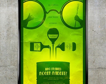 Who Framed Roger Rabbit 11x17 Movie Poster