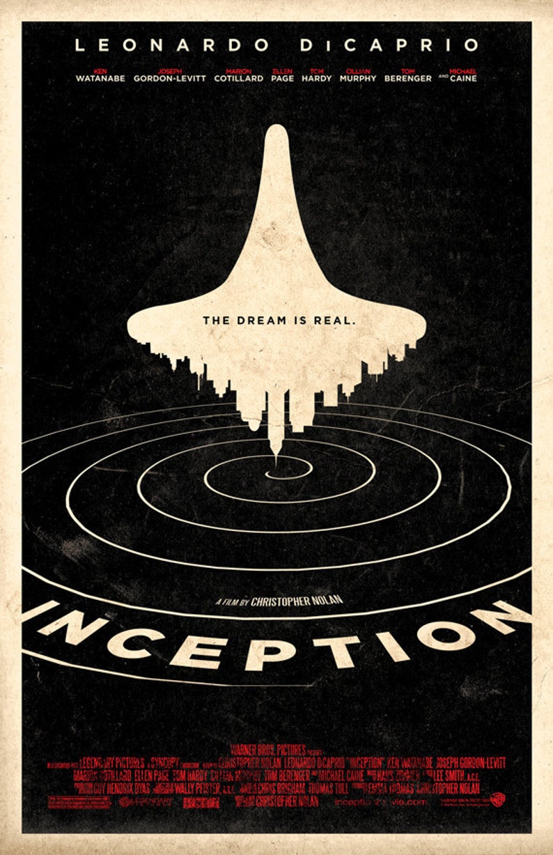 Inception 11x17 Movie Poster image 2