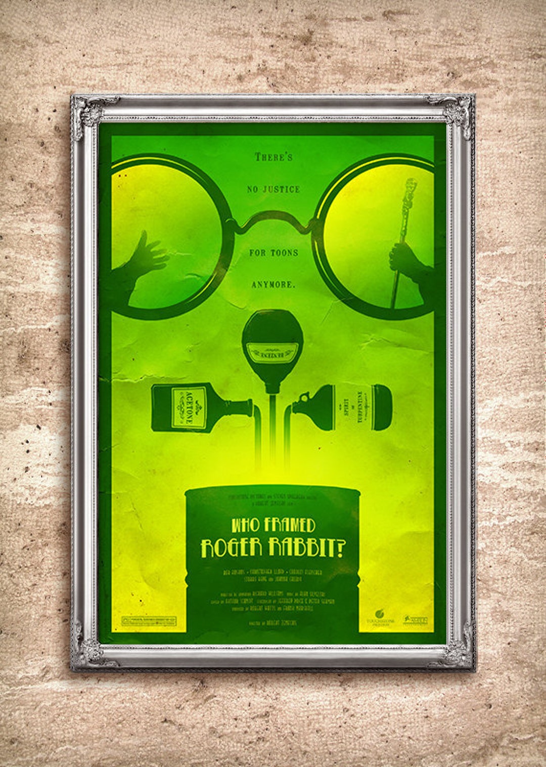 Who Framed Roger Rabbit 24x36 Movie Poster - Etsy