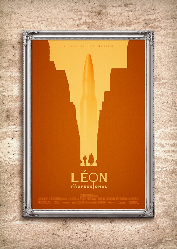 【B2判 映画ポスター】　LEON レオン K510A3 レオン LEON 映画 ポスター ジャンレノ リュック