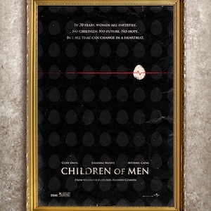 Children of Men 27x40 Theatrical Size Movie Poster image 1