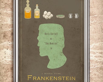 Frankenstein - Universal Monsters Series - 24x36 Movie Poster