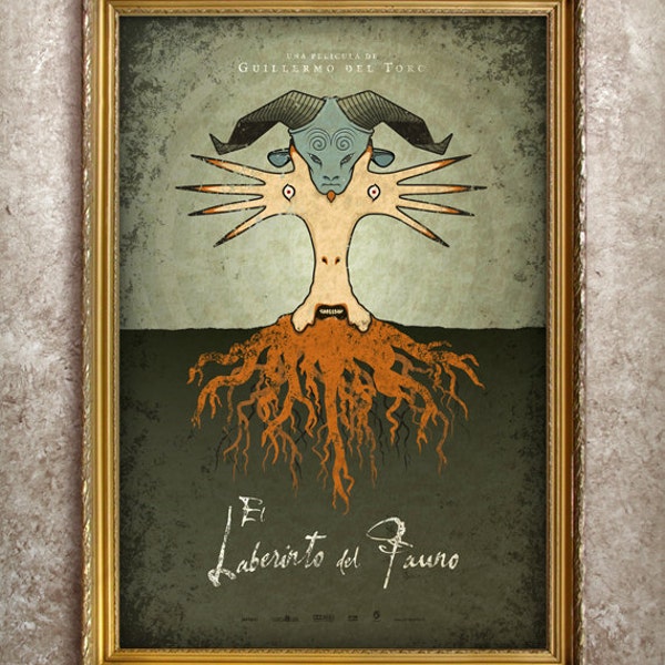 Affiche de Le Labyrinthe de Pan, 27 x 40 cm (format théâtrale)