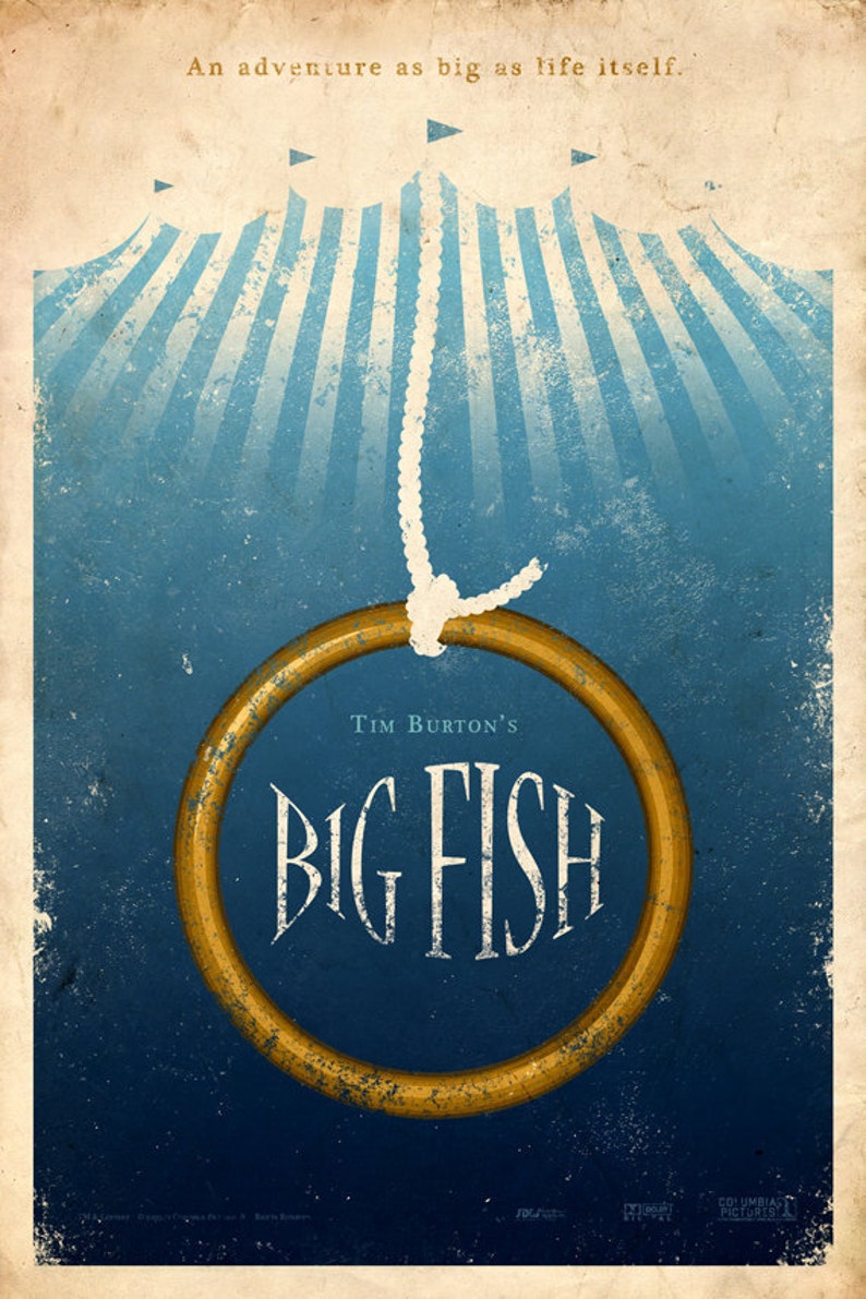 Big Fish 24x36 Movie Poster | Etsy
