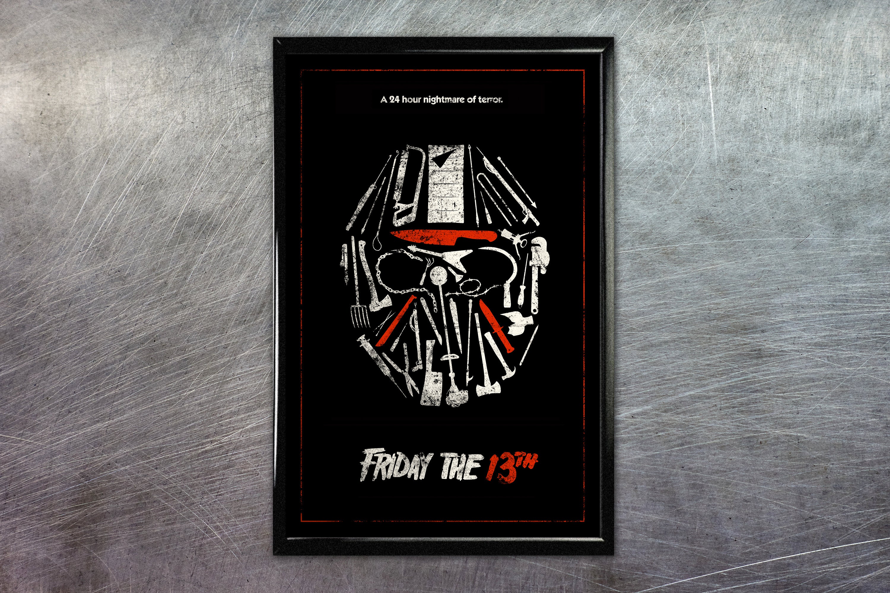 Friday The 13th - Jason's Arsenal - 11x17 inch Poster Print