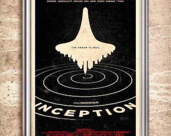 インセプション 24x36 映画ポスター - Etsy 日本