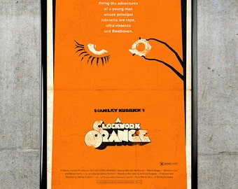 A Clockwork Orange 11x17 Movie Poster