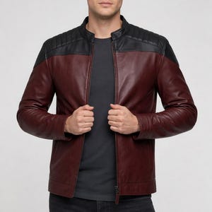 Handmade Captain Picard Inspired Red Suede Jacket – The Next Generation Cosplay Costume