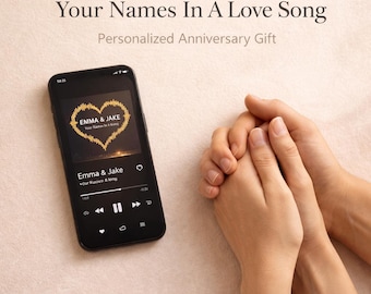 Personalized Anniversary Song, Custom Love Song, Gift for Wife, Husband (Digital Delivery within 24 hours