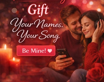 Personalized Valentine's Day Song | Custom Romantic Gift (MP3 Digital Download)