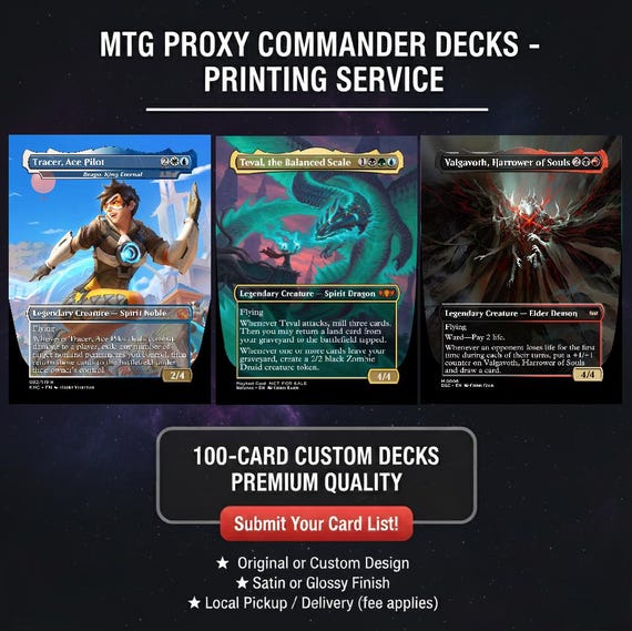 mtg custom commander decks Amazon.com: Dragon EDH Deck - Custom Built - Elite - MTG - Commander