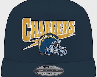 Gorra retro snapback New Era A-Frame 9FIFTY de Los Angeles Super Chargers