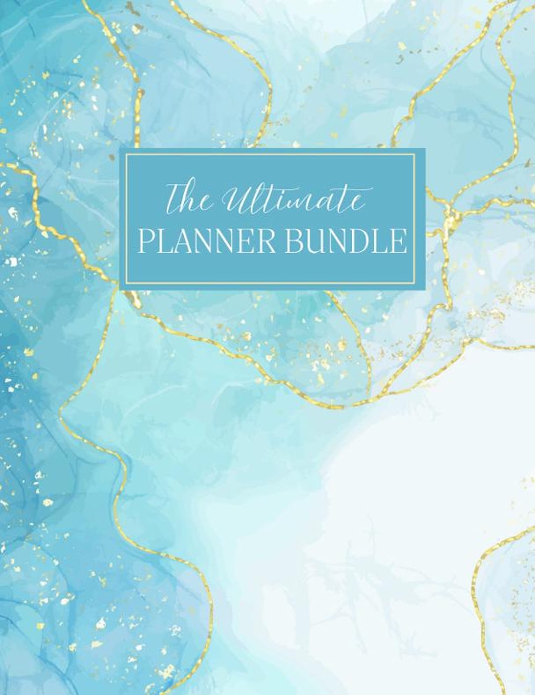 Printable Planner Bundle | Daily, Weekly, Monthly, Habit Tracker (PDF ...