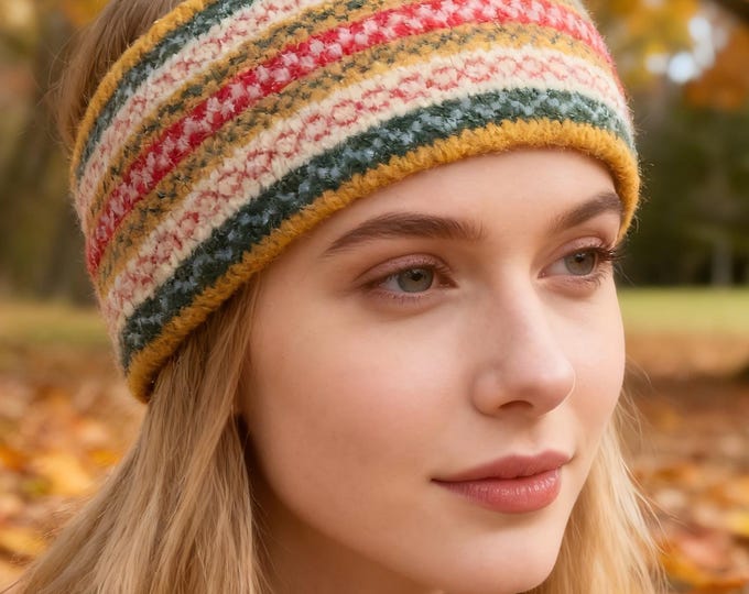 Pachamama 100% wol beenwarmer handgebreid gemêleerd gestreept blauw veelkleurig regular fit handgemaakt extra warm Fair Trade