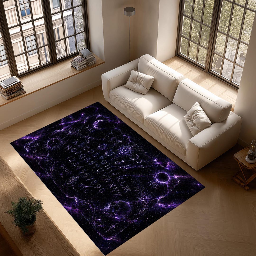 Ouija Board Rug And Coffee Tablenull
