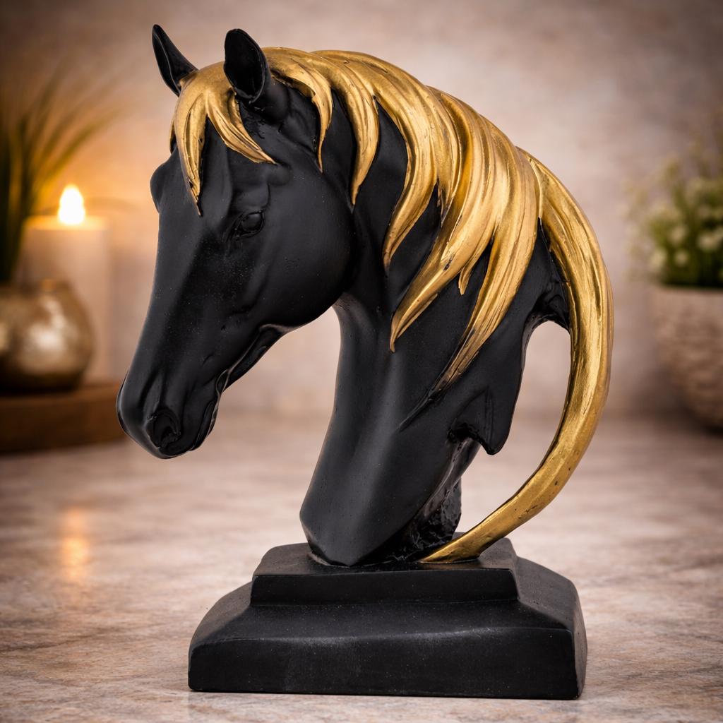 Gold horse statue - Etsy 日本