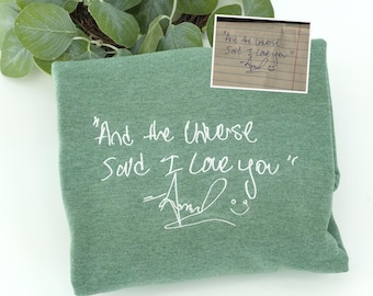 Personalisiertes Sweatshirt für Paare: Minimalistisches Sweatshirt, personalisiertes Geschenk für Freund oder Freundin