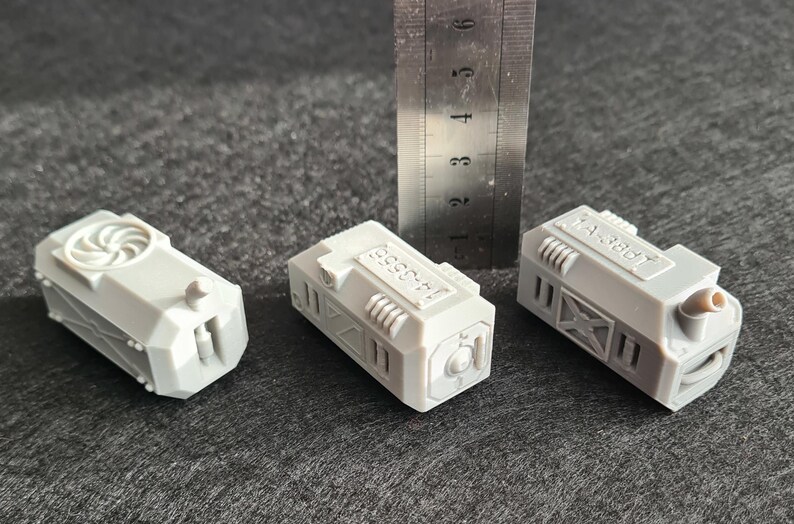 Battlefield Accessories Terrain Objective Barrel Crate Necromunda