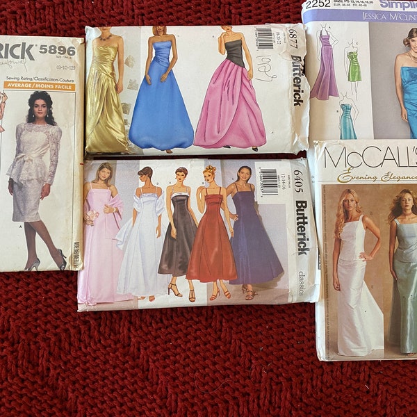 3163 5896 2252 6405 6877 Butterick Simplicity Jessica McClintock : modèles de couture que vous choisissez