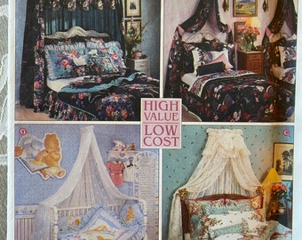 Simplicity Daisy Kingdom Bedroom Classic Pavilion Master Quick & Creative Canopies 9401 Sewing Pattern UNCUT
