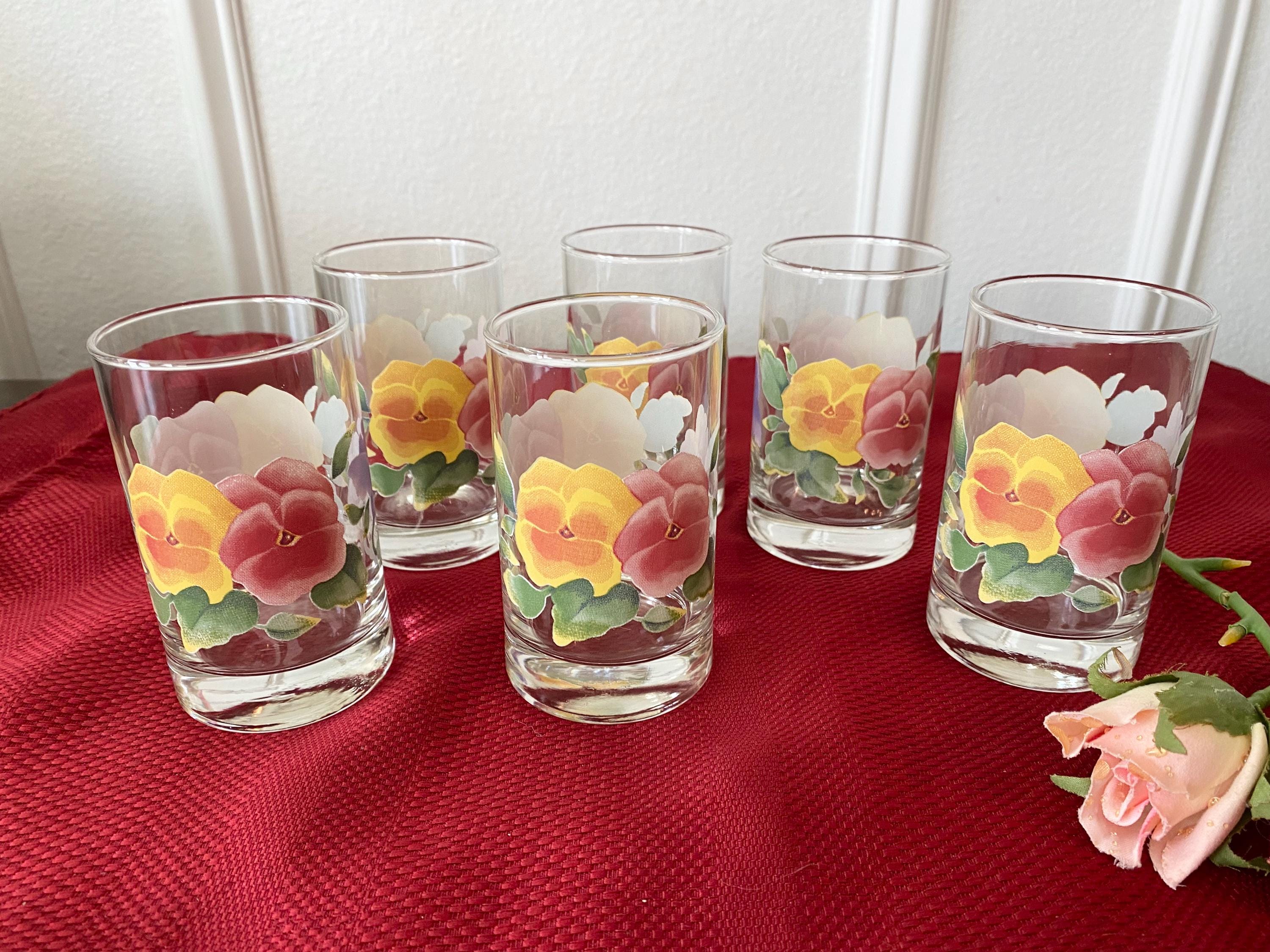 1980s Pink Glassware - Etsy