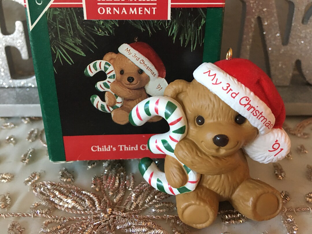 Hallmark Babys Second Christmas Third 3rd 1991 Childs Age Collection