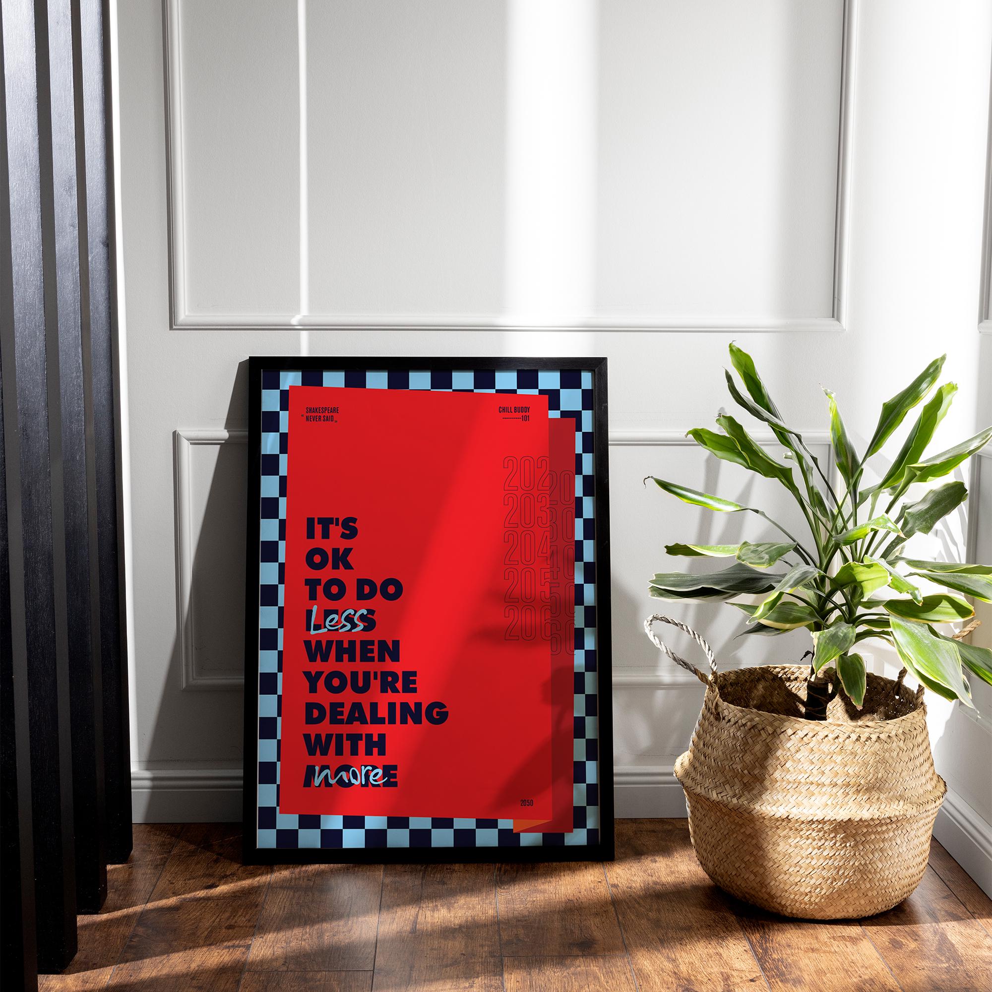 It's OK to Do Less - Motivational Wall Art - Digital Download (3 PDF ...