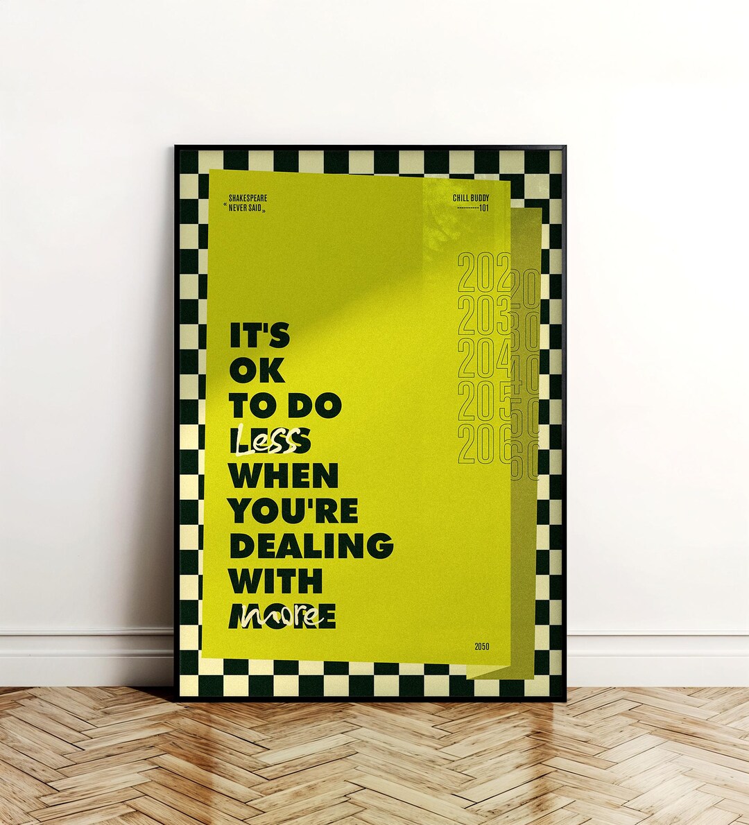 It's OK to Do Less - Motivational Wall Art - Digital Download (3 PDF ...