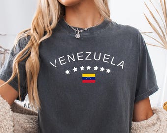 Comfort Colors Venezuela Shirt, Trendy Venezuela 2026 Shirt, Con Venezuela, Gift For Venezuelan, Venezuela Sweater