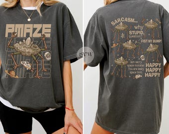 Rocky Amaze Amaze Amaze Comfort Colors T-Shirt, Project Hail Mary Inspired Shirt, Retro Alien Sci-Fi Tee, Gift for Sci Fi Lovers