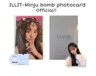 ILLIT 'bomb' Official Photocards - Etsy
