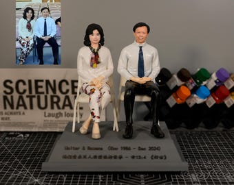 Benutzerdefinierte Porträt Skulptur, personalisierte 3D-Statue, einzigartige Geschenke