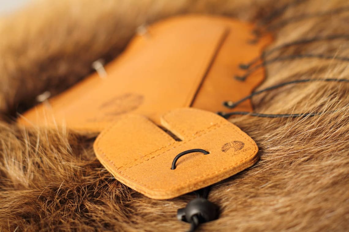 Archery Leather finger tab guarding tab for archery or bow Etsy