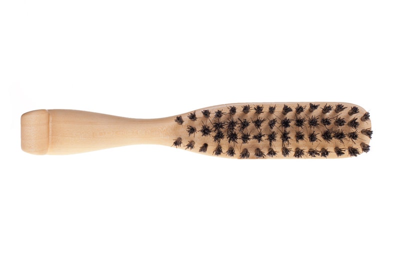 100 Natural Boar Bristle Paddle Hair Brush Ladies Hairbrush Etsy