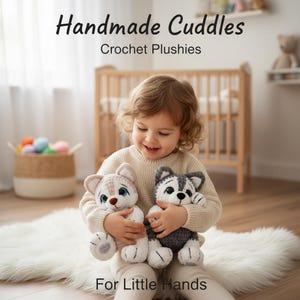 Crochet Dog Pattern: Amigurumi Puppy Soft Toy