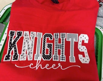 Personalized College Sweatshirt, Custom University Crewneck, Chenille Applique Embroidery, Varsity School Spirit Apparel, Graduation Gift