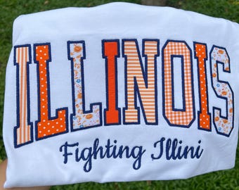 Patchwork Embroidered Sweatshirt, Custom Varsity Applique Crewneck, Personalized College Sweatshirt, Preppy Campus Embroidered Apparel