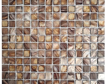 Dyed Square Mother of Pearl Mosaic for Bathroom Kitchen and Shower Wall Tile